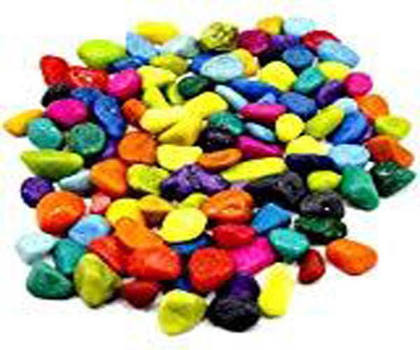 MIXED COLOUR PEBBLES