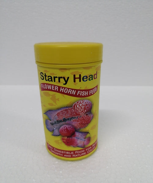 STARRY HEAD FLOWER HORN FOOD 100 GRAMS