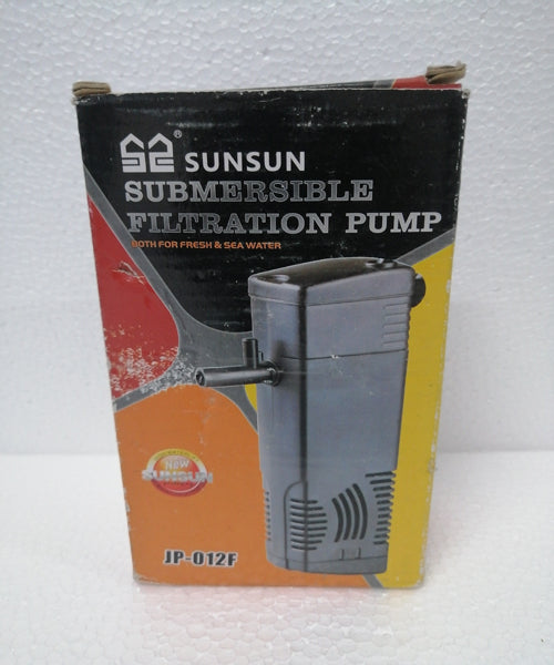 SUNSUN SUBMERSIBLE FILTRATION PUMP JP 012F