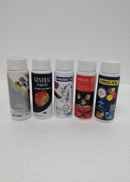 FISH MEDICINE COMBO PACK OF 5