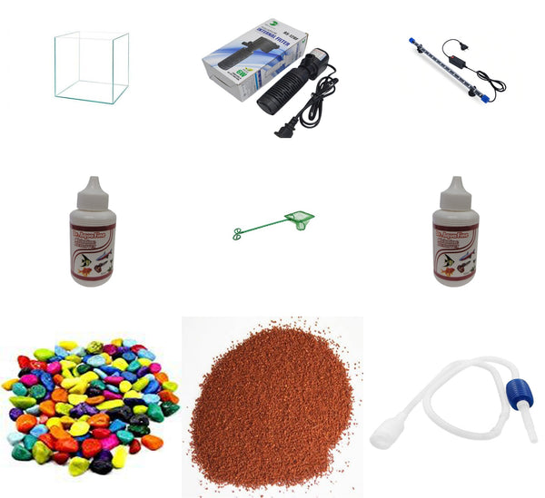 One Feet Tank with Light & Filter Combo pack