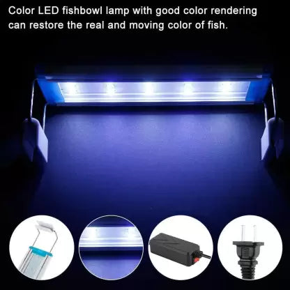 TOP LED Aquarium Light White, Blue LED Aquarium Light